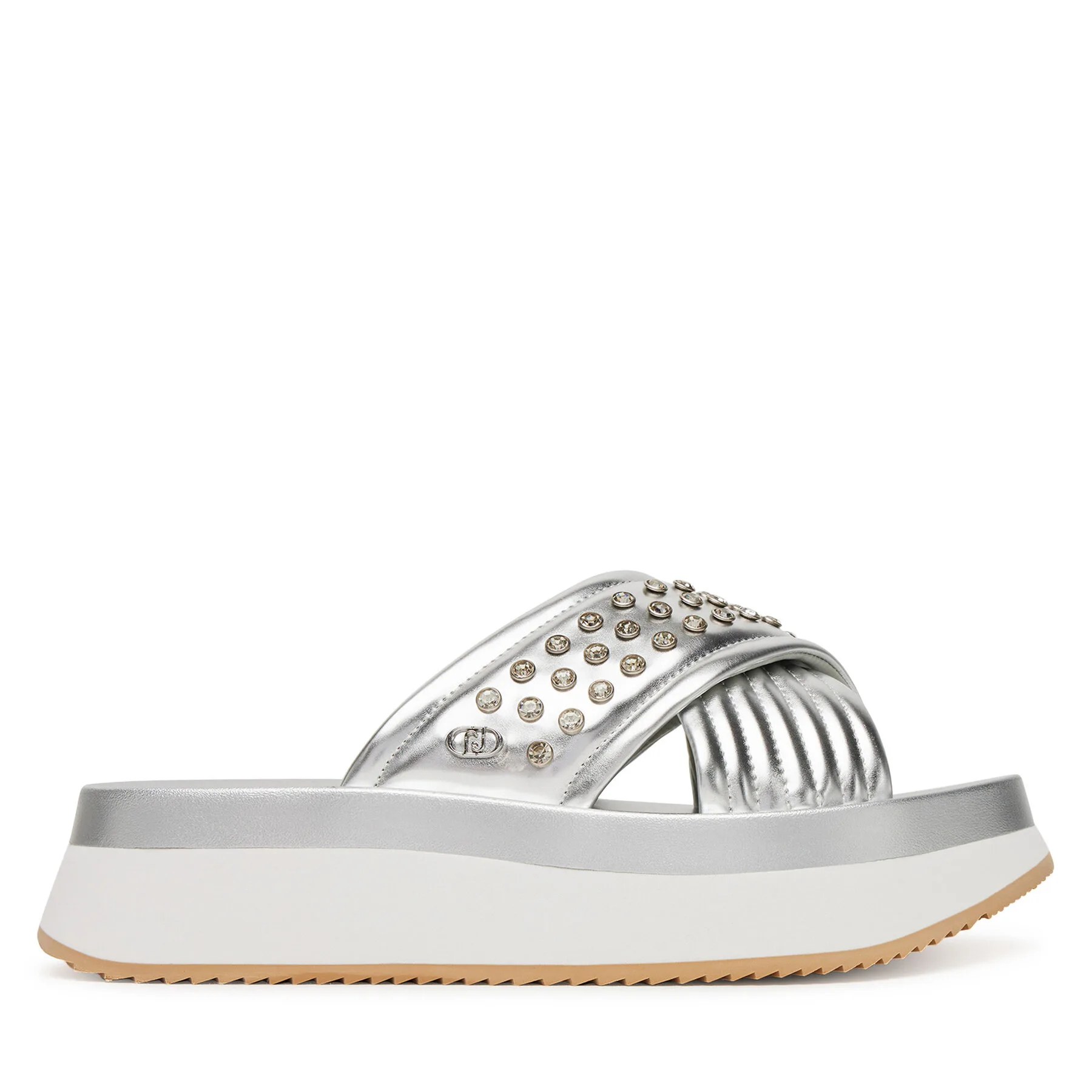 Чехли Liu Jo Dreamy Sandal 05BA5091 EX187 Сребрист – Дамски чехли