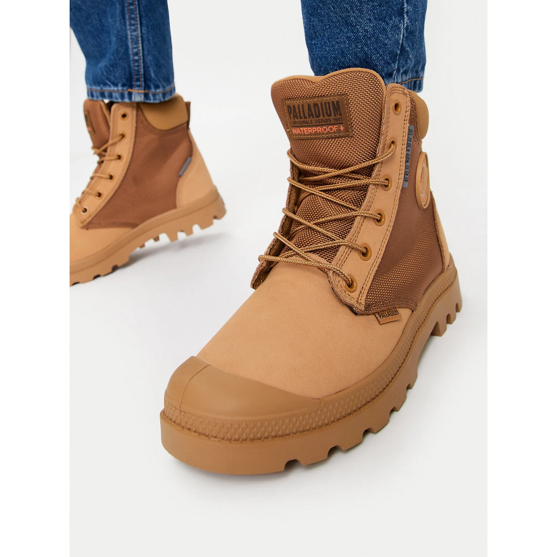 Туристически oбувки Palladium Pampa Sc Wpn U-S 77235-252-M Кафяв – Дамски трапери и кубинки