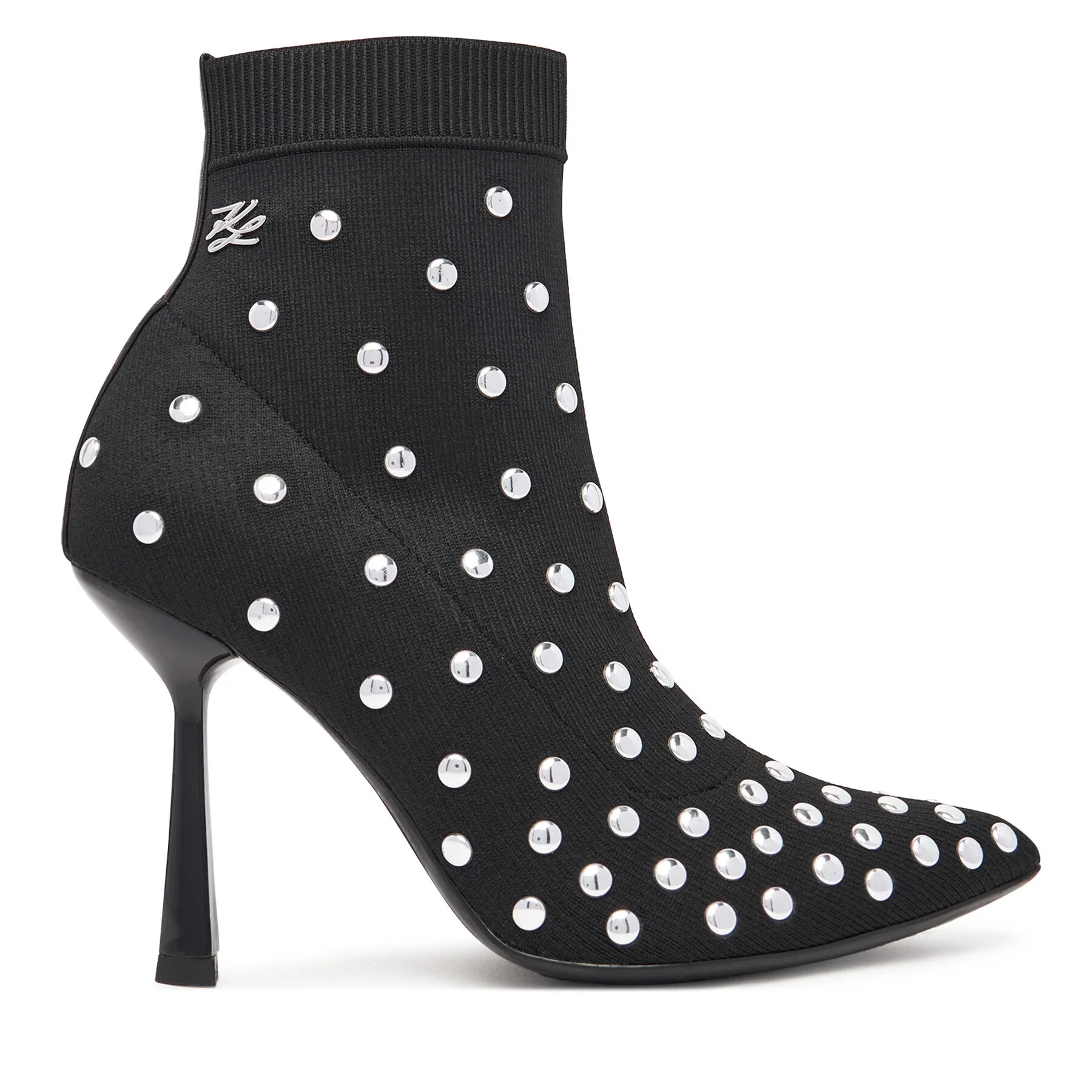 Боти KARL LAGERFELD Pandara KL31367 Черен – Дамски боти на ток