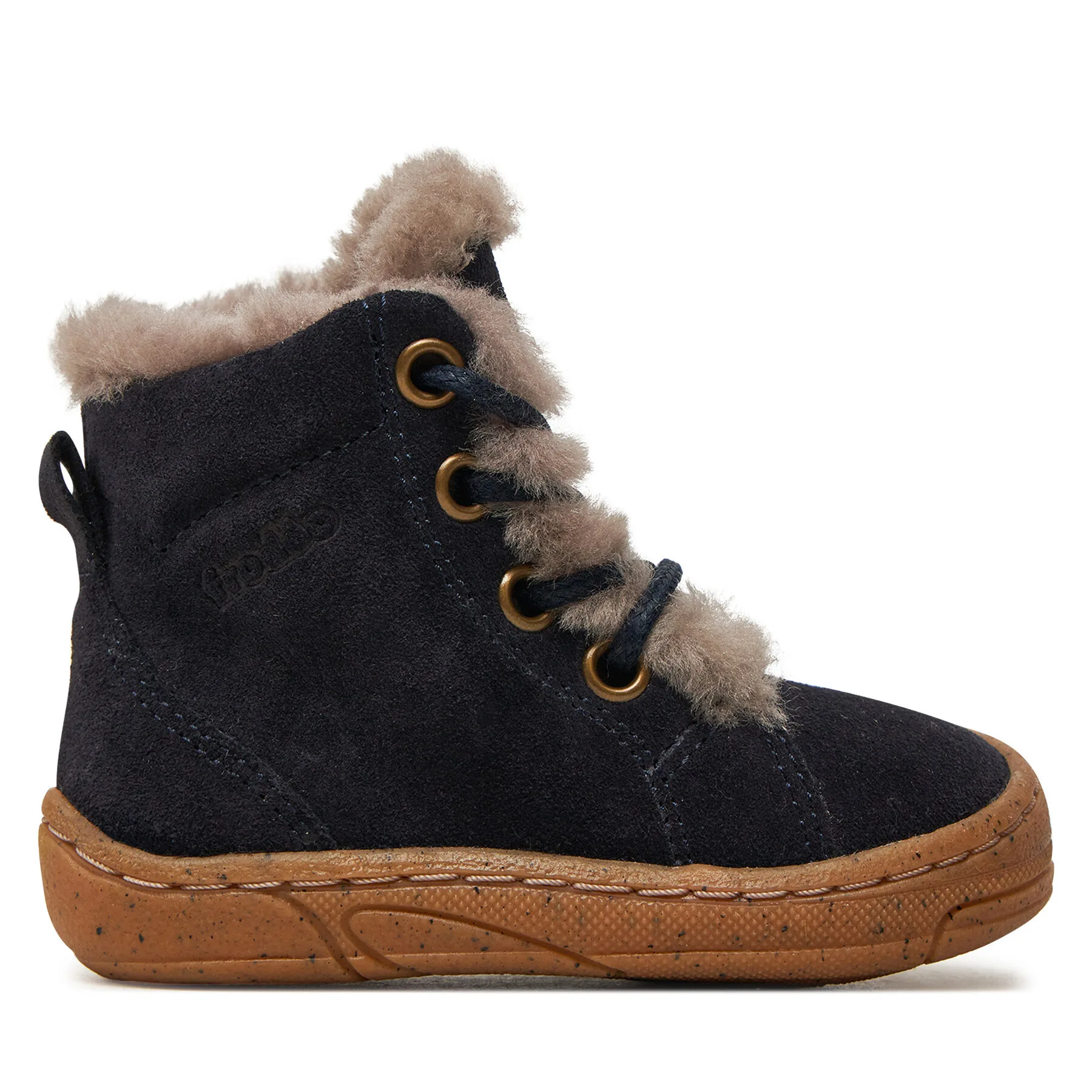 Зимни обувки Froddo Minni Suede Laces G2110140-4 M Син – Детски зимни обувки