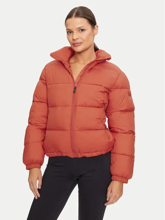 Napapijri Зимно яке A-Box Logo NP0A4HZ1 Оранжев Loose Fit – Дамски зимни якета