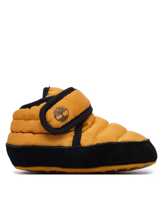 Timberland Апрески Crib Bootie TB0A6EF2A4L1 Светлокафяв – Детски апрески