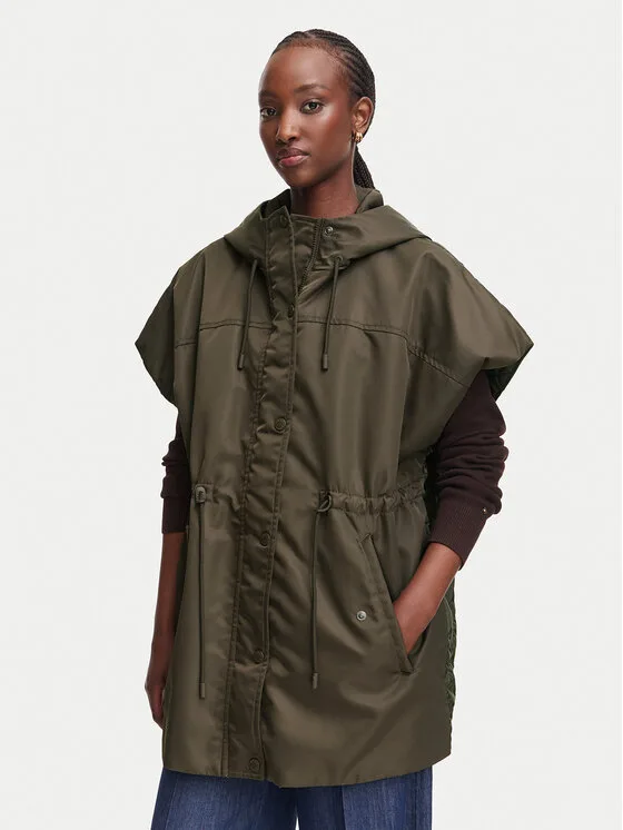 Дамски елек Weekend Max Mara Origano кафяв – Дамски елеци