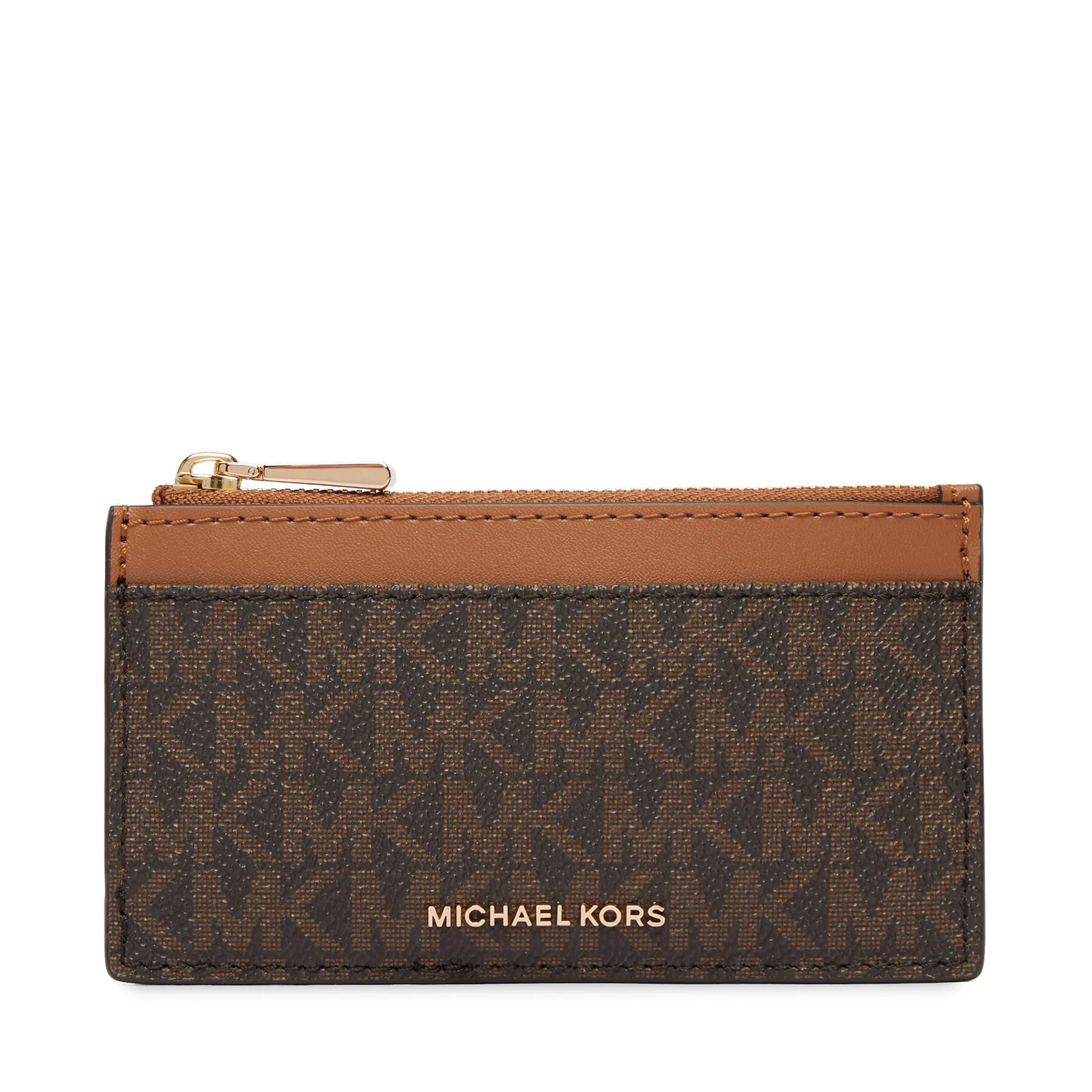 Калъф за кредитни карти MICHAEL Michael Kors 32F5GJ6D8B Кафяв – Картодържатели