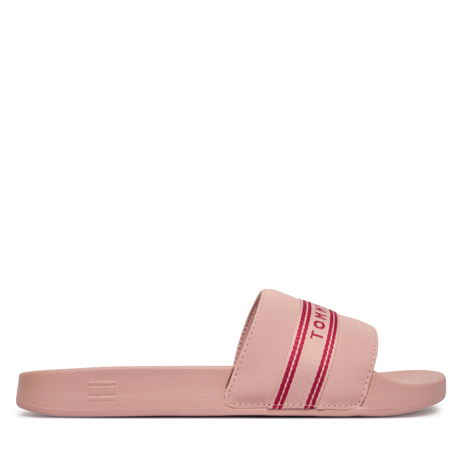 Чехли Tommy Hilfiger Logo Tape Webbing FW0FW09359 Розов – Дамски чехли