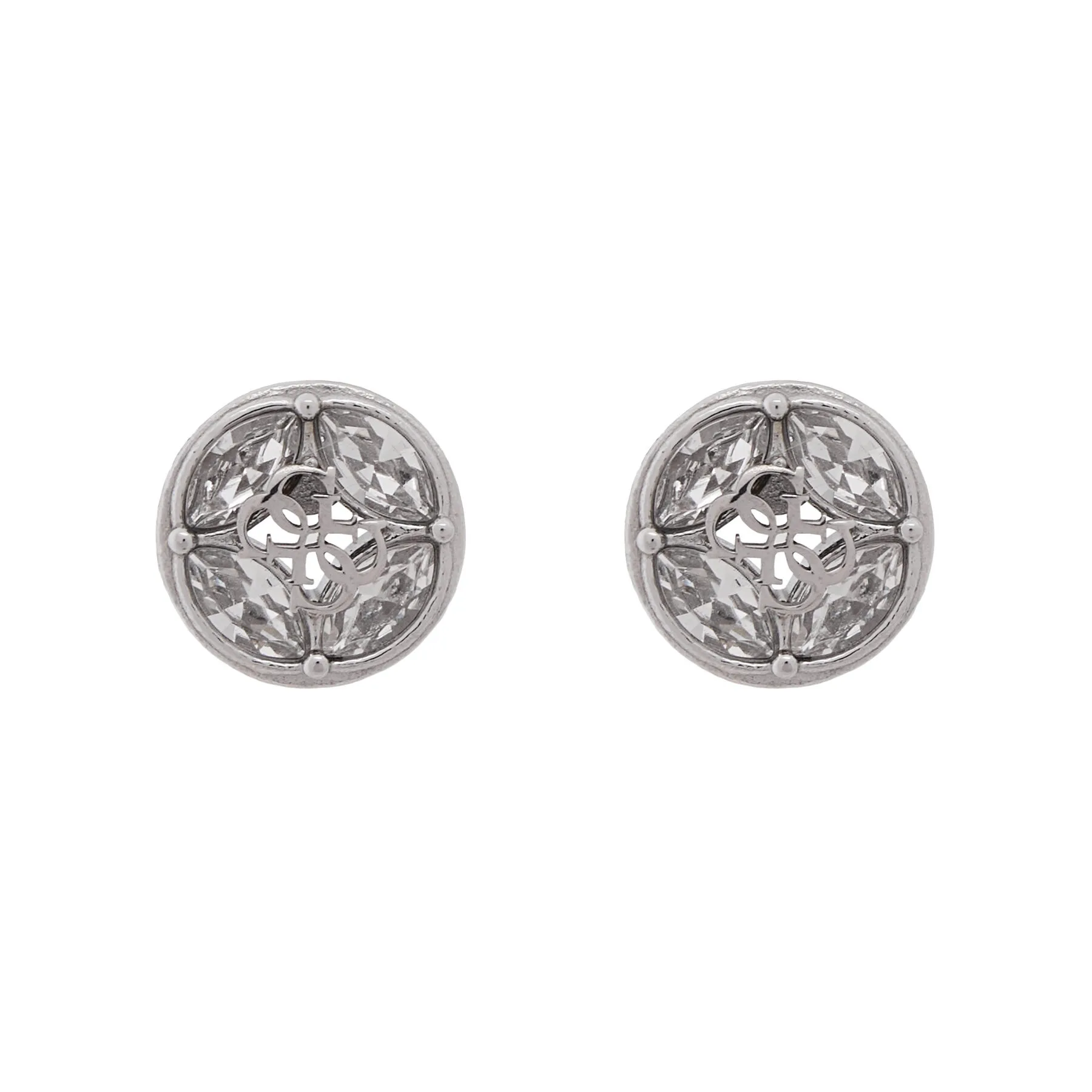 Обеци Guess JUBE06 395JW сребристи