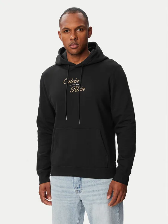 Мъжки суитшърт Calvin Klein Jeans LV04RG271G черен – Мъжки суитшърти без цип
