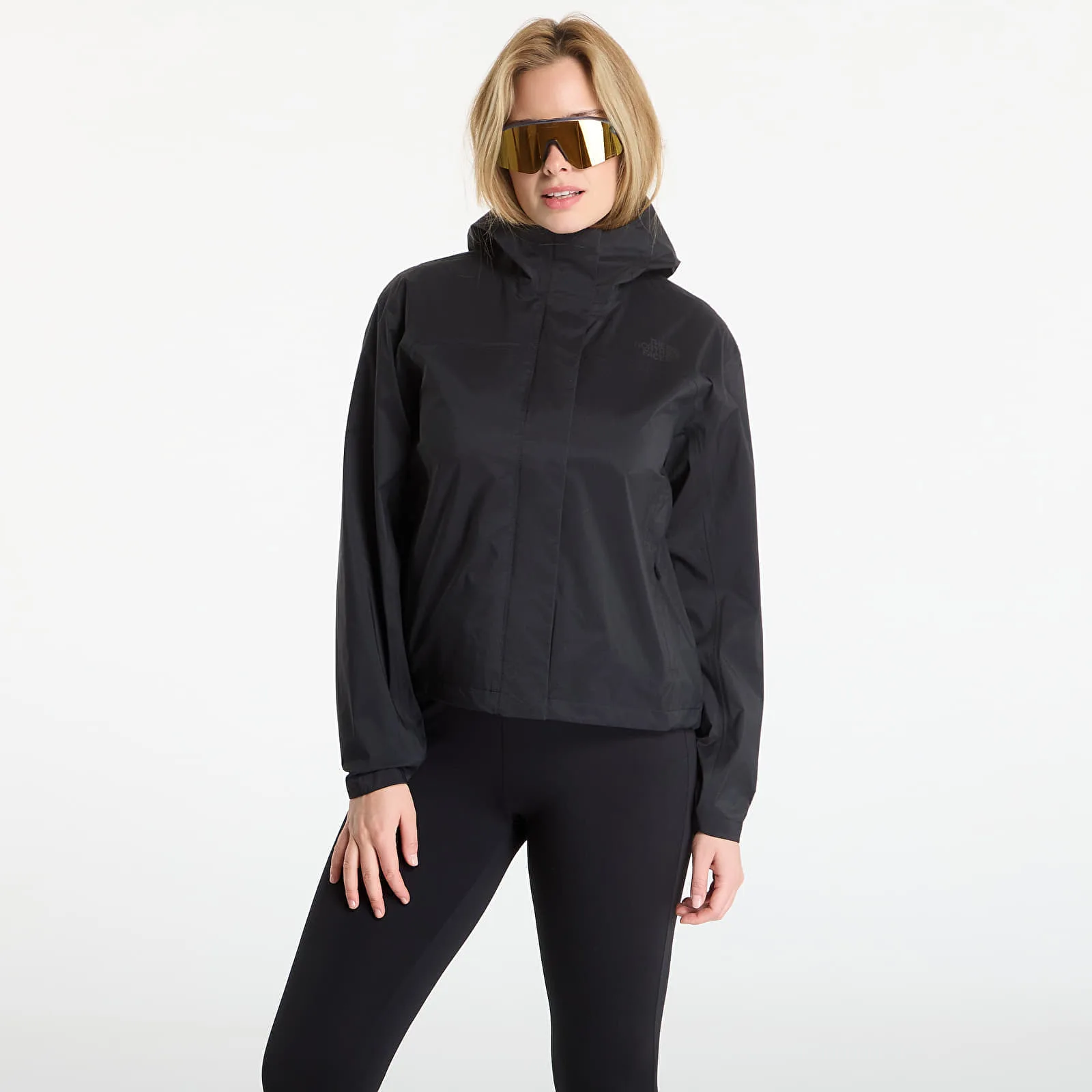Дамски суитшърт с качулка The North Face Voyage Rain 3L Hooded Jacket черен – TNF Black – Дамски худита
