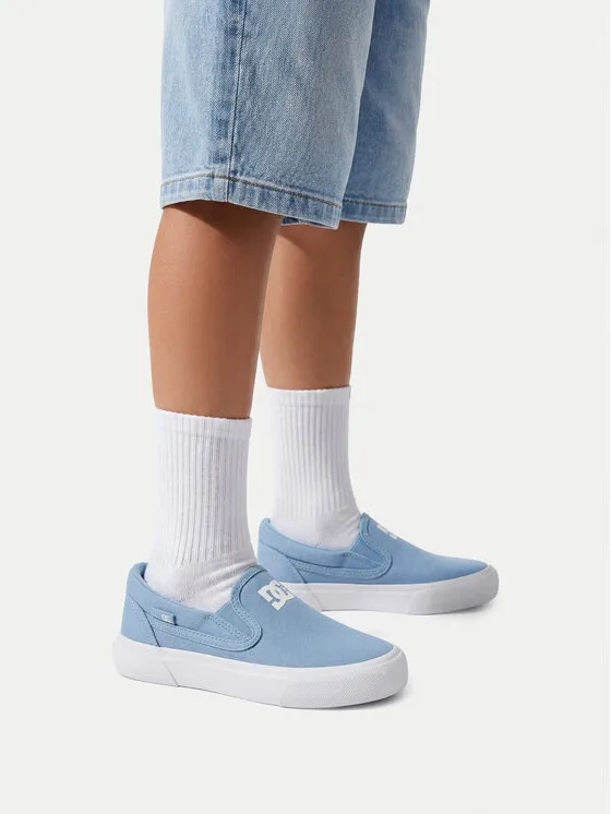 Детски кецове DC Shoes сини – Детски ниски кецове