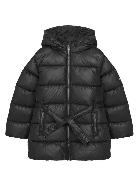 United Colors Of Benetton Зимно яке 2NQRCN06O Черен Regular Fit – Дамски зимни якета