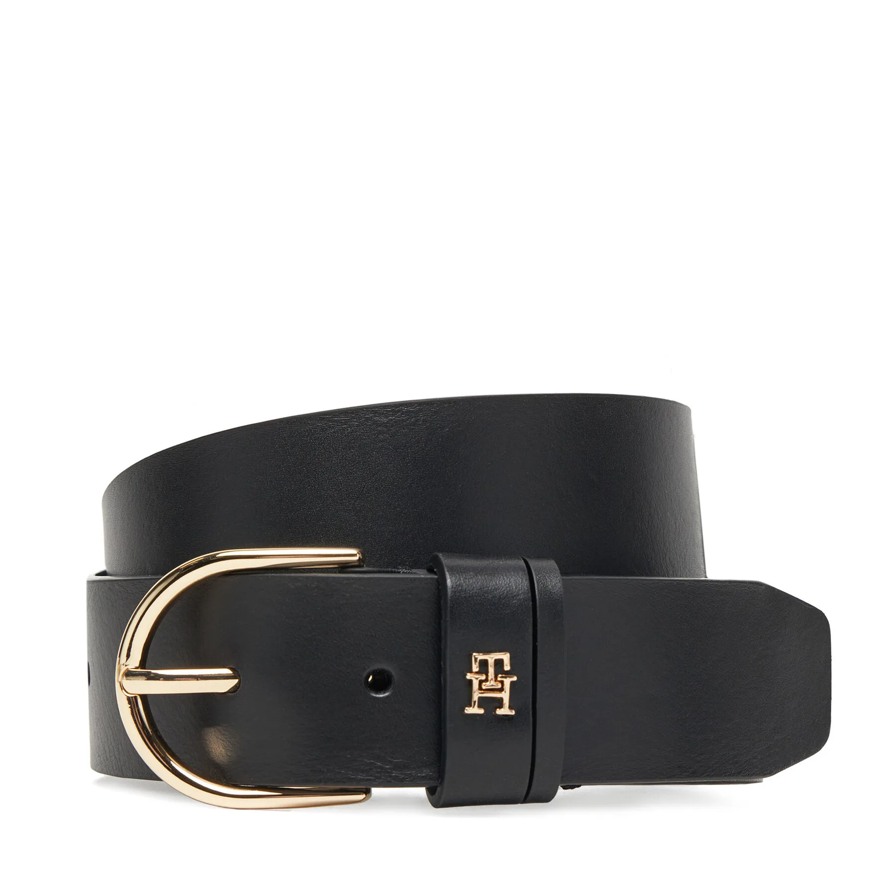 Дамски колан Tommy Hilfiger Essential Effortless 3.5 AW0AW17757 Черен – Дамски колани